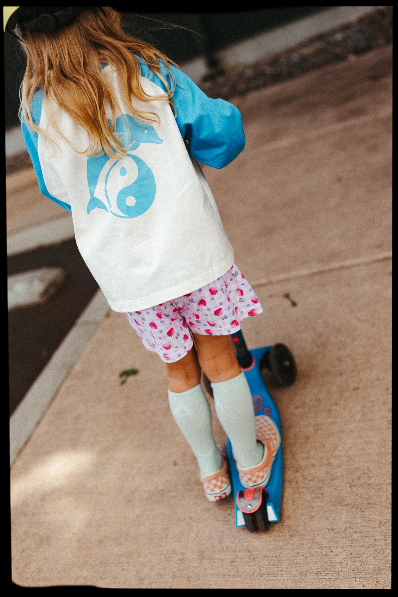 Long Sleeve Dolphin Tee