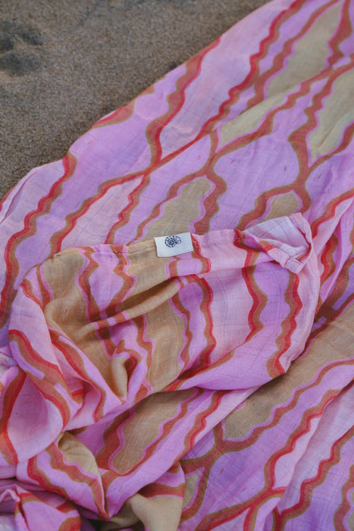 Sandbar Wrap - Our Mates baby swaddle wrap