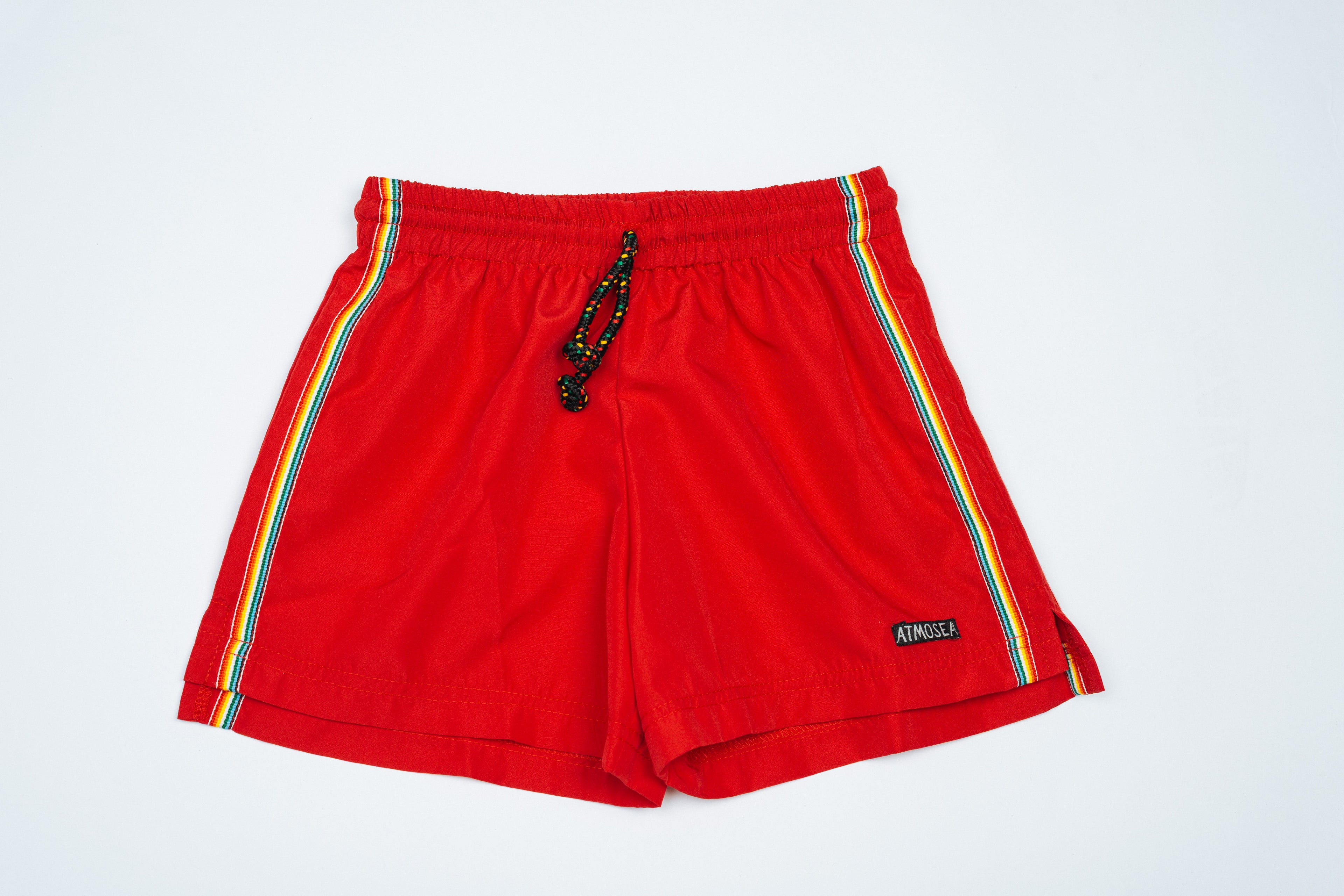 Rainbow Red Board Short