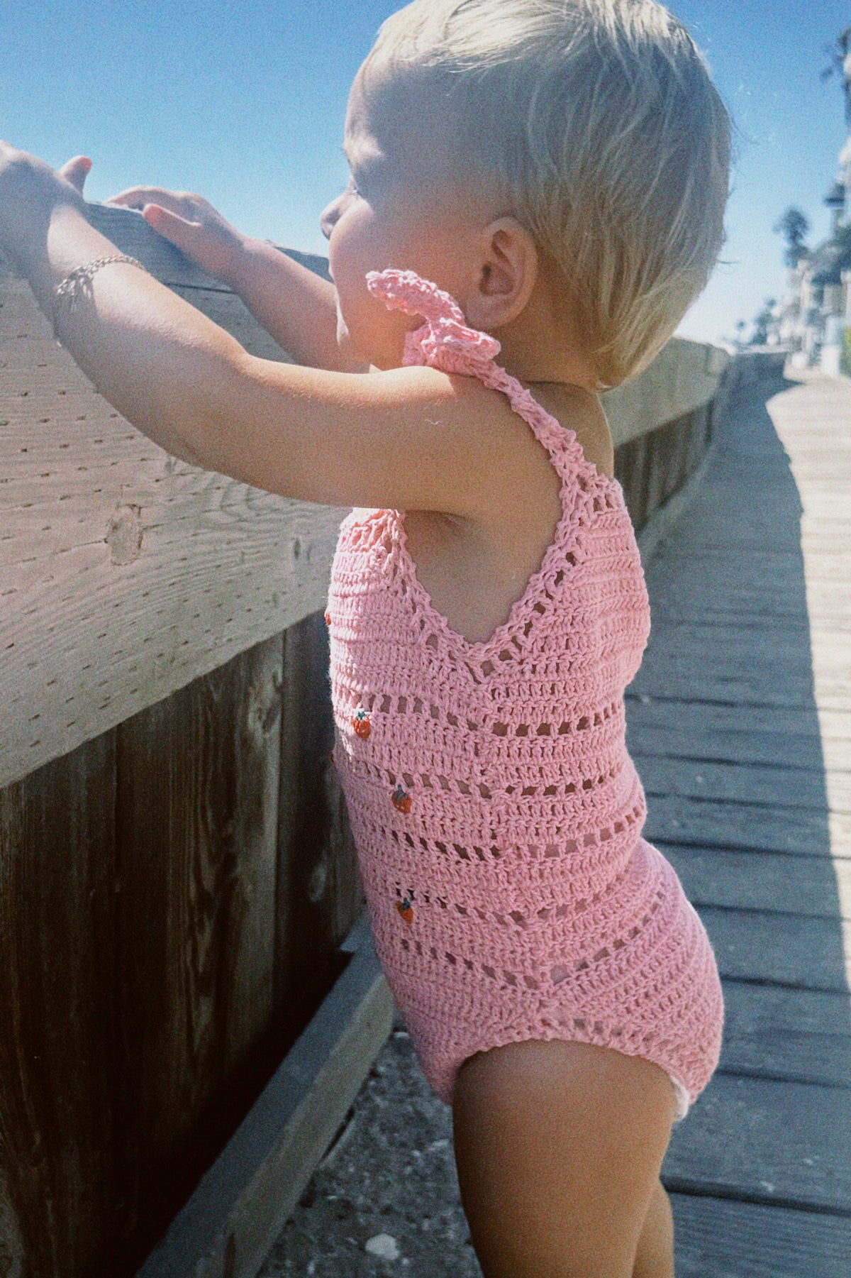Crochet Bodysuit - Our Mates kids clothing, additional view