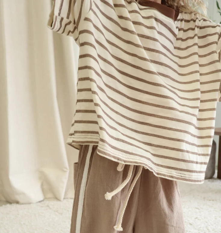 Stripey Staple Tee