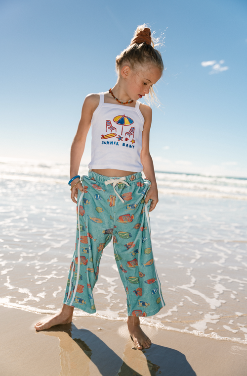 Fish Terry Pants