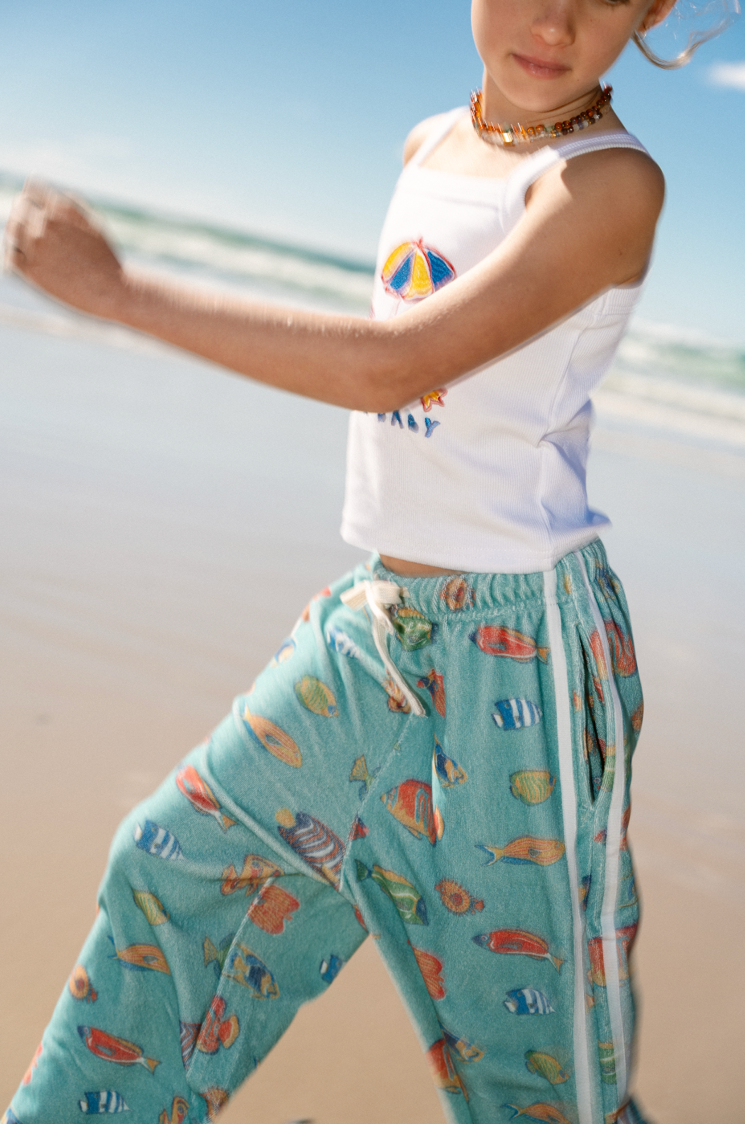 Fish Terry Pants