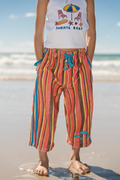 Striped Terry Pants