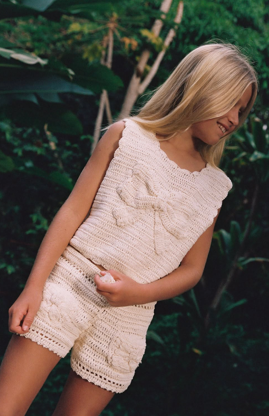 Crochet Bow Set - Our Mates kids clothing, additional view