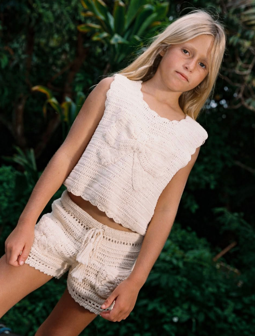 Crochet Bow Set - Our Mates kids clothing