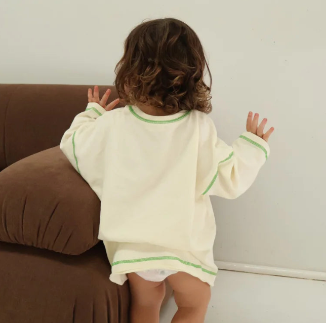 Staple Stitch Long Sleeve Tee - Our Mates kids clothing, additional view