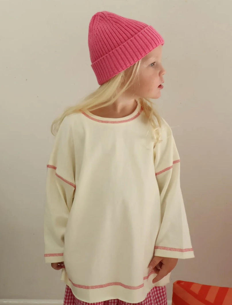 Staple Stitch Long Sleeve Tee - Our Mates kids clothing