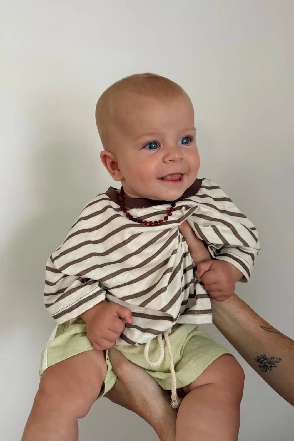 Stripey Staple Tee