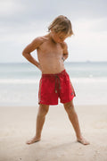 Rainbow Red Board Short