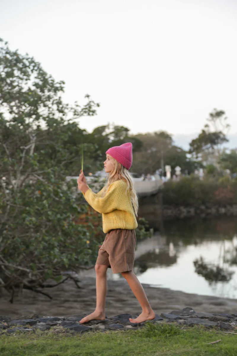 Corduroy Shorts - Our Mates kids clothing, additional view