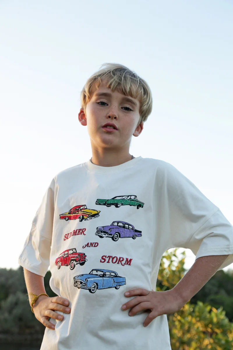 Car Collection Tee - Our Mates kids clothing