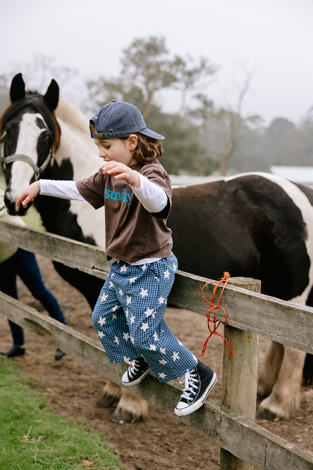 Plaid Star Pants